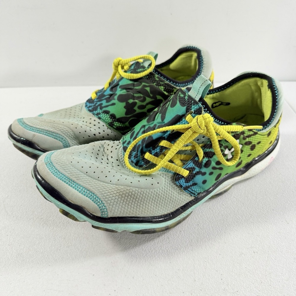 Under Armour Women's Micro G Toxic 6 12355698-440 Blue Running Shoes Sneakers 11